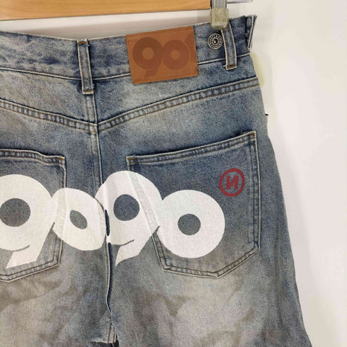 ナインティナインティ 9090 OG Logo Painted Denim Pants メンズ JPN:S