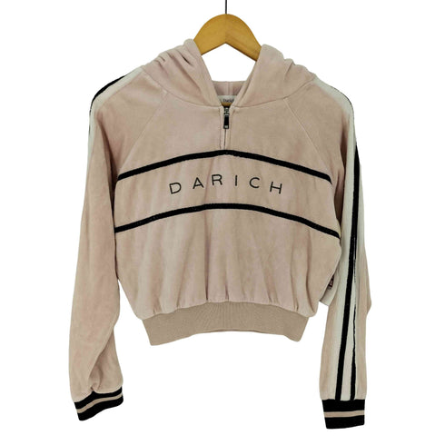 ダーリッチ Darich Line Velour Short Hoodie レディース FREE