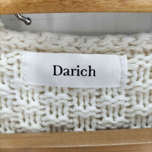 ダーリッチ Darich ケーブルDDロゴVネックニットフーディ レディース FREE