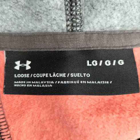 アンダーアーマー UNDER ARMOUR フェイバリットフリースフルジップ メンズ import:L