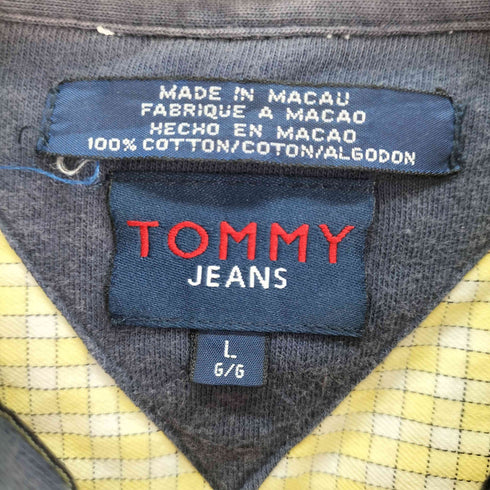 トミージーンズ tommy jeans 半袖シャツ メンズ import:L