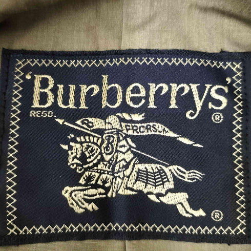 バーバリーズ BURBERRYS 比翼ステンカラーコート メンズ