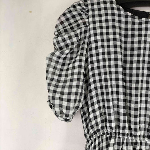 トッコクローゼット tocco closet ギンガムチェック ティアードワンピース レディース JPN:M