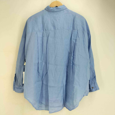 ユーバイスピックアンドスパン U by SPICK&SPAN 25SS 80リネンカシュクール ビッグシャツ レディース
