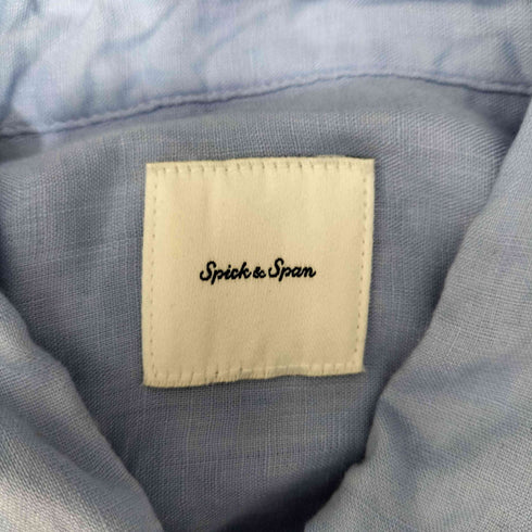 ユーバイスピックアンドスパン U by SPICK&SPAN 25SS 80リネンカシュクール ビッグシャツ レディース