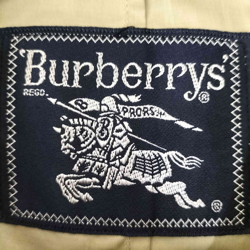 バーバリーズ BURBERRYS ベルト付き 比翼ステンカラーコート メンズ