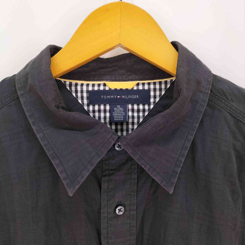 トミーヒルフィガー TOMMY HILFIGER シャドーチェック シャツ メンズ import:XL