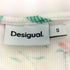 デシグアル Desigual White blouse with floral print フラワープリント インサイドアウト リブ L/S カットソー レディース import:S
