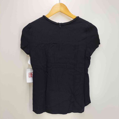 コントワーデコトニエ COMPTOIR DES COTONNIERS レーヨン ビジュー ネック S/S ブラウス レディース EUR:38