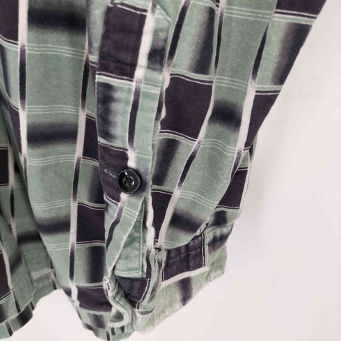 ダブルアールエルラルフローレン RRL RALPH LAUREN 00s コットンカジュアルチェックL/Sシャツ メンズ import:XL