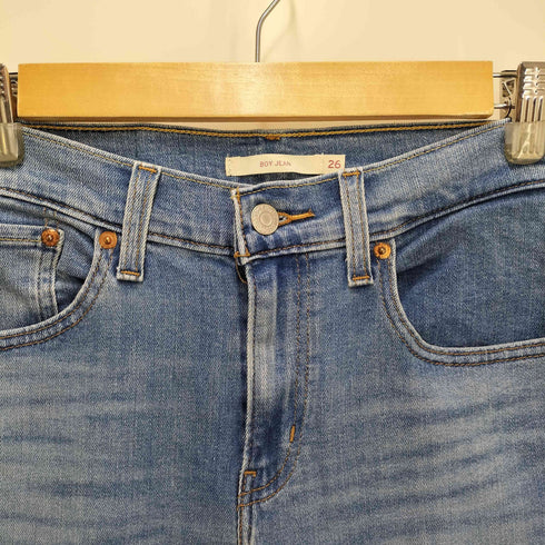 リーバイス Levis BOY JEAN ジップフライ デニム パンツ レディース 26