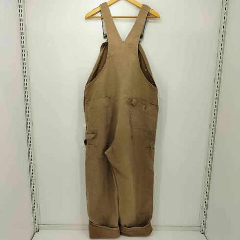 カーハート Carhartt 90s 裏地キルティング 裾ジップ ダック ダブルニー オーバーオール メンズ