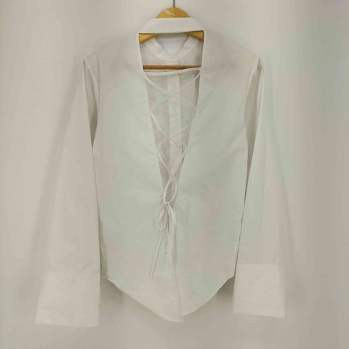ソリン SORIN Broad Back Lace-up Shirt ブロードバックレースアップシャツ レディース JPN:38