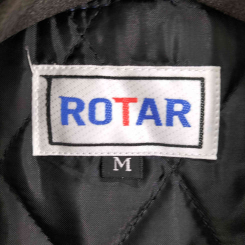 ローター ROTAR 裏地キルティング チェック中綿ベスト メンズ import:M