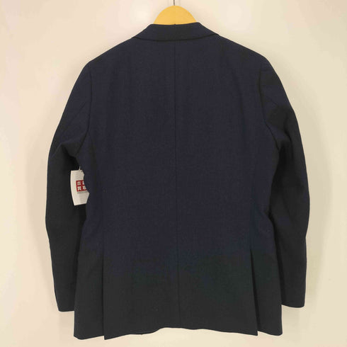 スーツセレクト SUIT SELECT 【CLASSICO TAPERED】【秋冬】2釦シングルスーツ 1タック/ネイビー×グレンチェック/RE:NEWOOL メンズ AB6