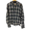ナインティナインティ 9090 Damage Ombre Shirts Hoodie メンズ JPN:L