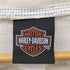 ハーレーダビッドソン HARLEY-DAVIDSON USA製 両面プリント サーマル ワッフル L/S カットソー Tシャツ ロンT ラインストーン Y2K コピーライト2011 レディース