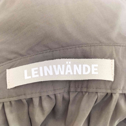 ラインヴァンド LEINWANDE ピンタック 巻きスカート ラップ レディース FREE
