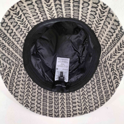 マークジェイコブス MARC JACOBS MONOGRAM BUCKET HAT レディース 62(M/L)
