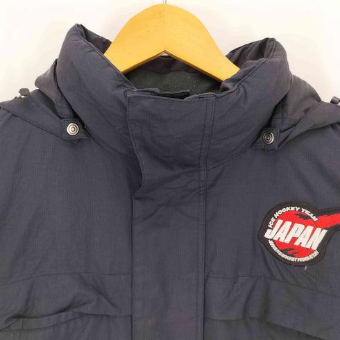 ミズノ MIZUNO THERMAL PLUS DOWN チームロゴ ワッペン ダウンジャケット メンズ JPN:XL