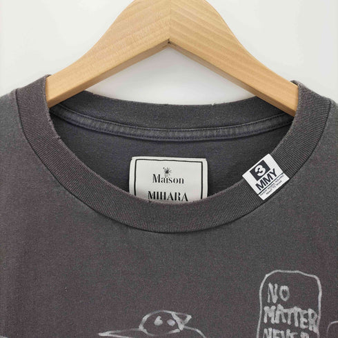 メゾンミハラヤスヒロ Maison MIHARA YASUHIRO DISTRESSED ACID TEE メンズ 46