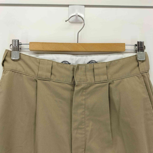 ディッキーズ Dickies ハイウエスト タック ワイド ワークパンツ レディース M