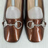 グッチ GUCCI ホースビット スクエアトゥ パンプス レディース EUR:36