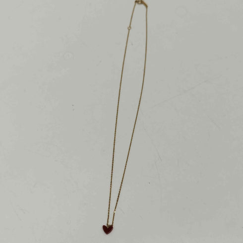 AHKAH ティランハート(レッド) ネックレス 18K レディース