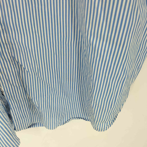 ラルフローレン RALPH LAUREN 90s CLASSIC FIT BD ストライプ柄 半袖シャツ メンズ import:XXL