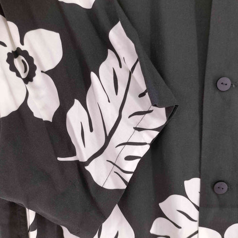 アダムエロペ Adam et Rope S/S 開襟 レーヨン アロハシャツ メンズ import:L