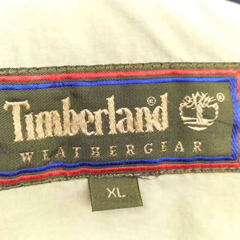 ティンバーランド Timberland 90S ロゴ刺繍 フードパッカブル マウンテンパーカー メンズ import:XL