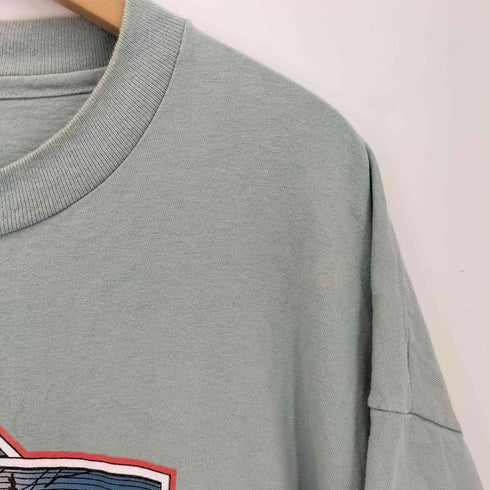 アンビル Anvil 90s USA製 シングルステッチ SUTTONS フロントプリント クルーネックTシャツ メンズ 2X