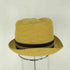 NEW YORK HAT USA製 羽根飾り ストローハット レディース 7-7½