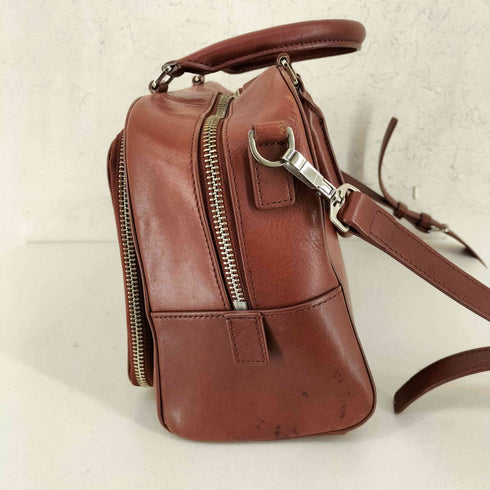 アニエスベー agnes b. Cow Leather 2way ハンドバッグ ショルダーバッグ レディース