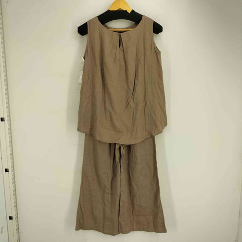 アイテムズアーバンリサーチ ITEMS URBAN RESEARCH リネンタンクトップパンツセットアップ レディース FREE