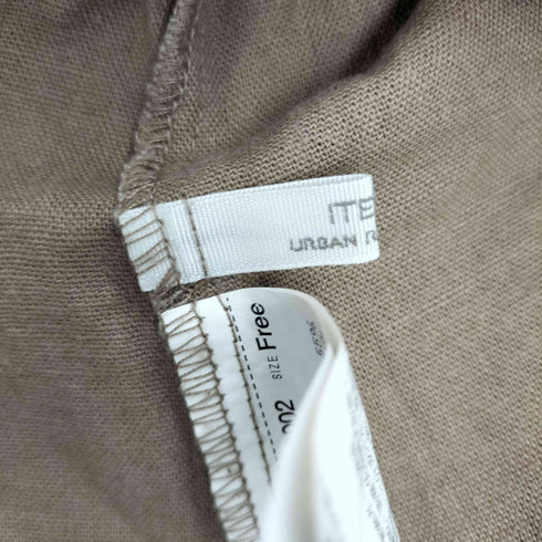 アイテムズアーバンリサーチ ITEMS URBAN RESEARCH リネンタンクトップパンツセットアップ レディース FREE