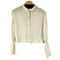 ザラ ZARA クロップドサテンシャツ レディース import:S