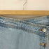 ザラ ZARA デニムラップスコート レディース M