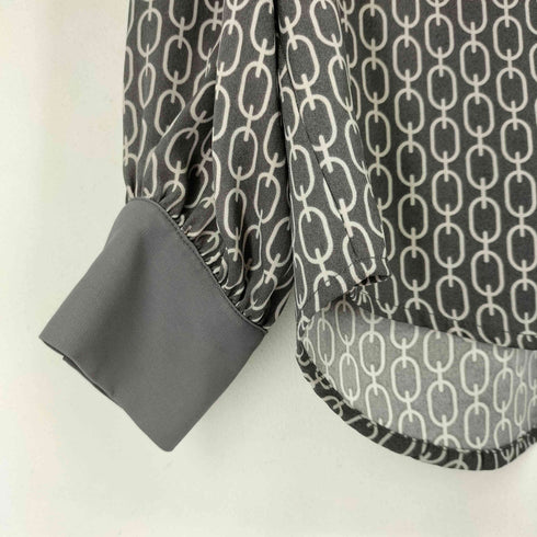 ragout 総柄 L/S シャツ レディース import:L