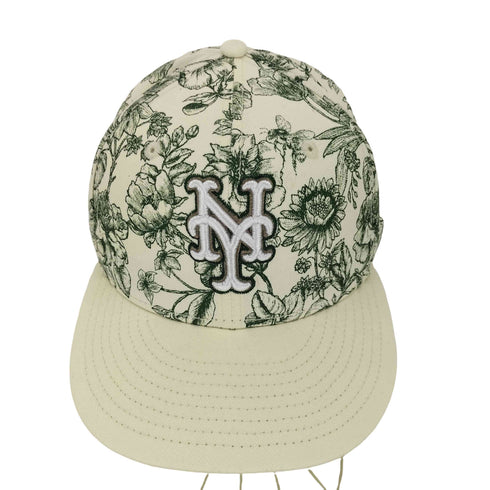 ニューエラ NEW ERA 59FIFTY Spring Floral クロームホワイト ベースボールキャップ メンズ 7 4/1