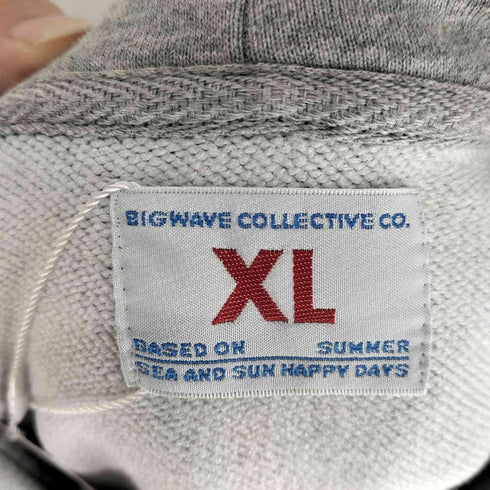 BIG WAVE RUN IS GOOD HOODY メンズ L