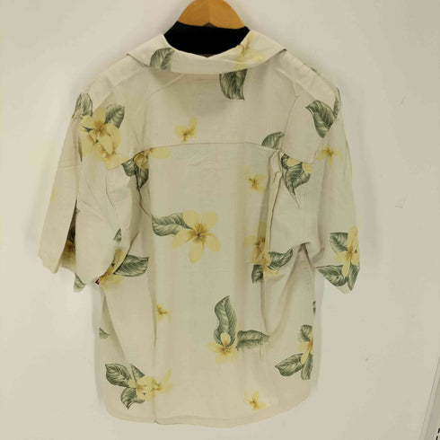 ジャマイカジャックス JAMAICA JAXX シルク100% ハイビスカス柄 アロハシャツ メンズ import:M