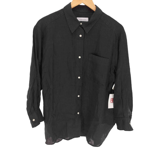 シンプリシテェ SIMPLICITE 23SS レギュラーカラー リネン シャツ レディース FREE