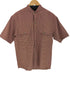 エルエルビーン L.L.Bean 90s シアサッカー バンドカラー チェックS/Sシャツ メンズ import:S