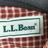 エルエルビーン L.L.Bean 90s シアサッカー バンドカラー チェックS/Sシャツ メンズ import:S