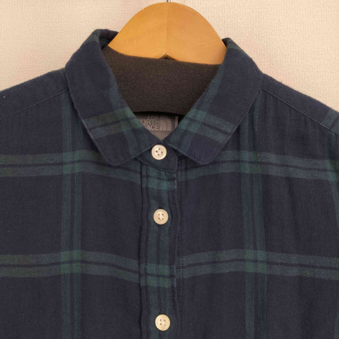 ザノースフェイス THE NORTH FACE ブラックウォッチ チェック柄 ネルシャツ レディース JPN:M