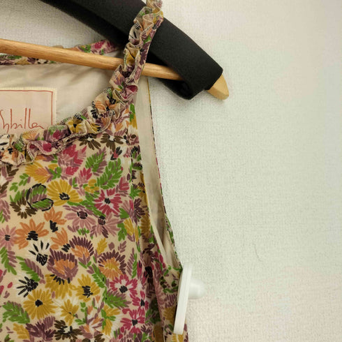 シビラ Sybilla 花柄フリルキャミワンピース レディース JPN:M