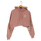EXGEE×アサヒサウナ クロップドパーカー レディース F