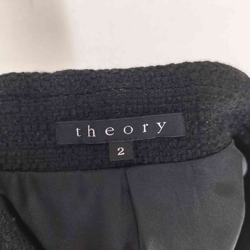 セオリー theory ツイード テーラードジャケット タイトスカート レディース 2