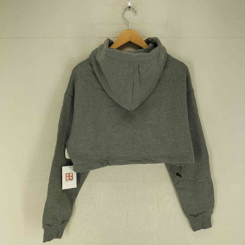 EXGEE×アサヒサウナ クロップドパーカー レディース F